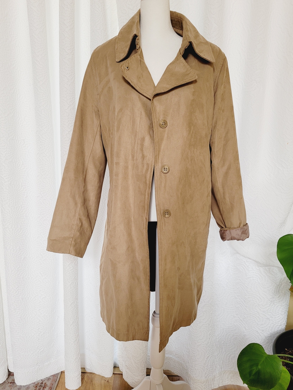 London Fog Tan Trench Coat